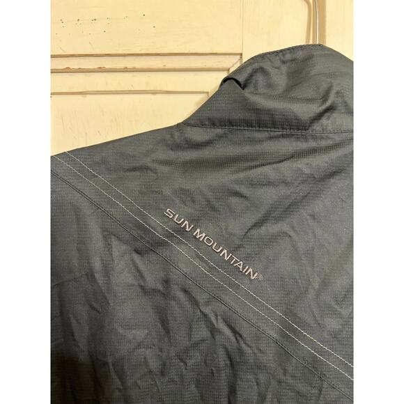 Sun Mountain size XL black windbreaker jacket golf - Picture 4 of 5